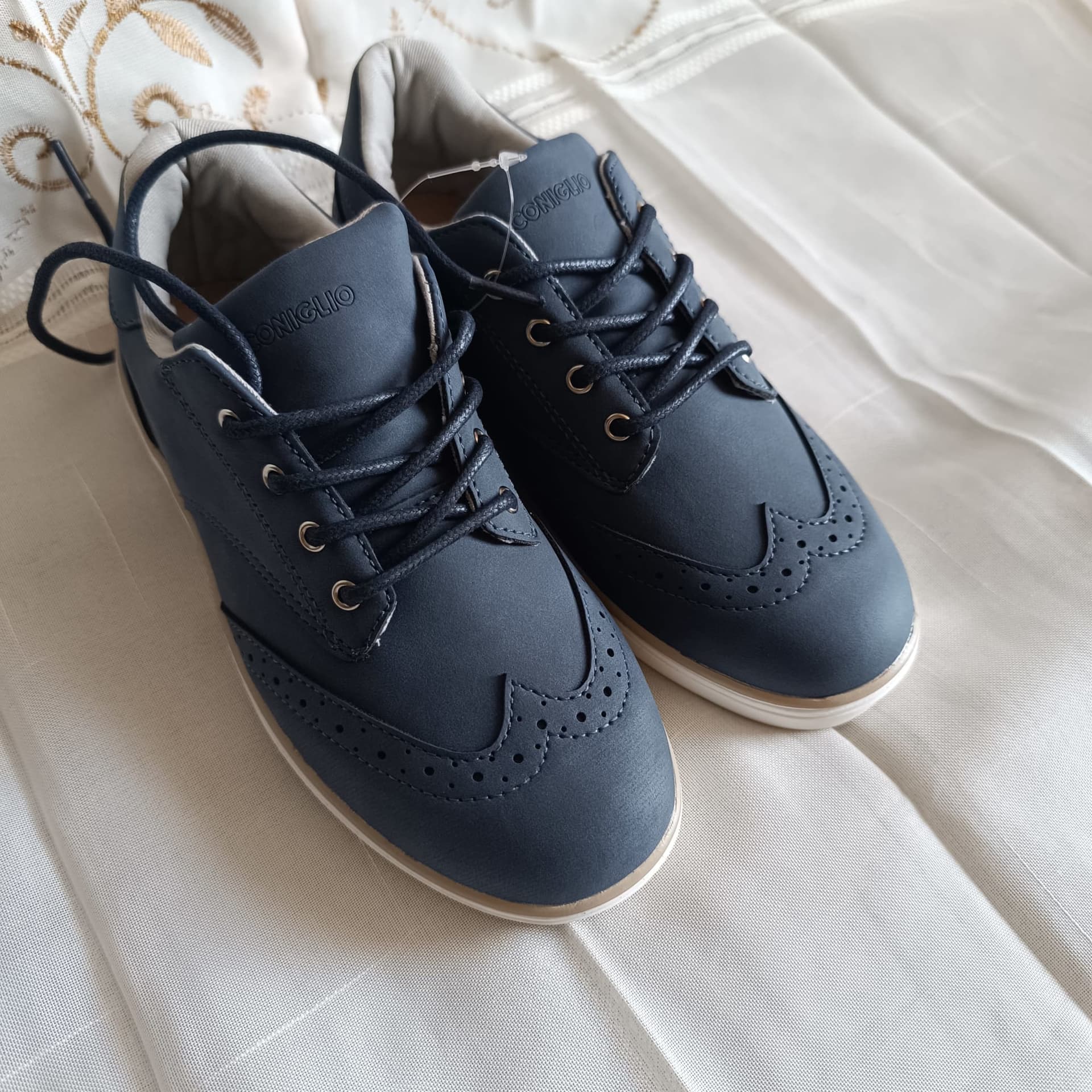 Zapato Niño Ca Broguito2 Az Coniglio