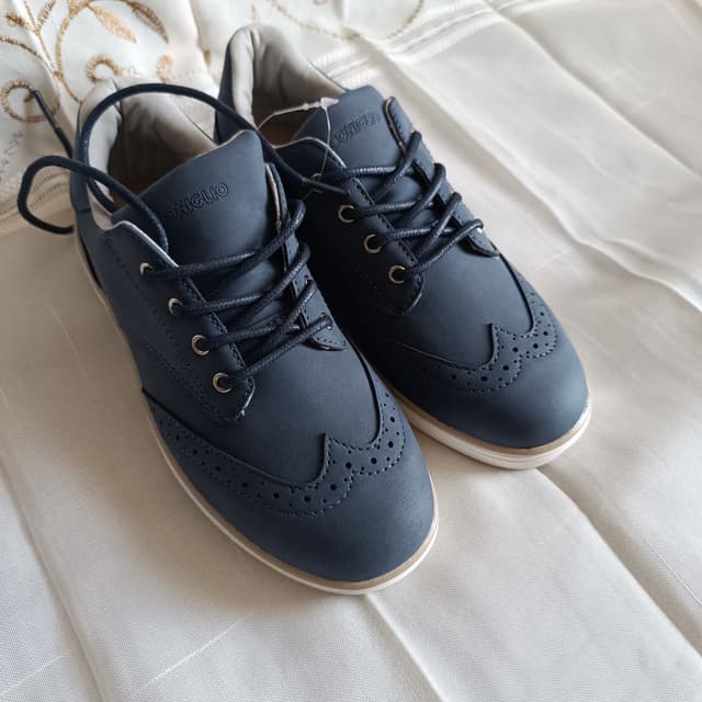 Zapato Niño Ca Broguito2 Az Coniglio